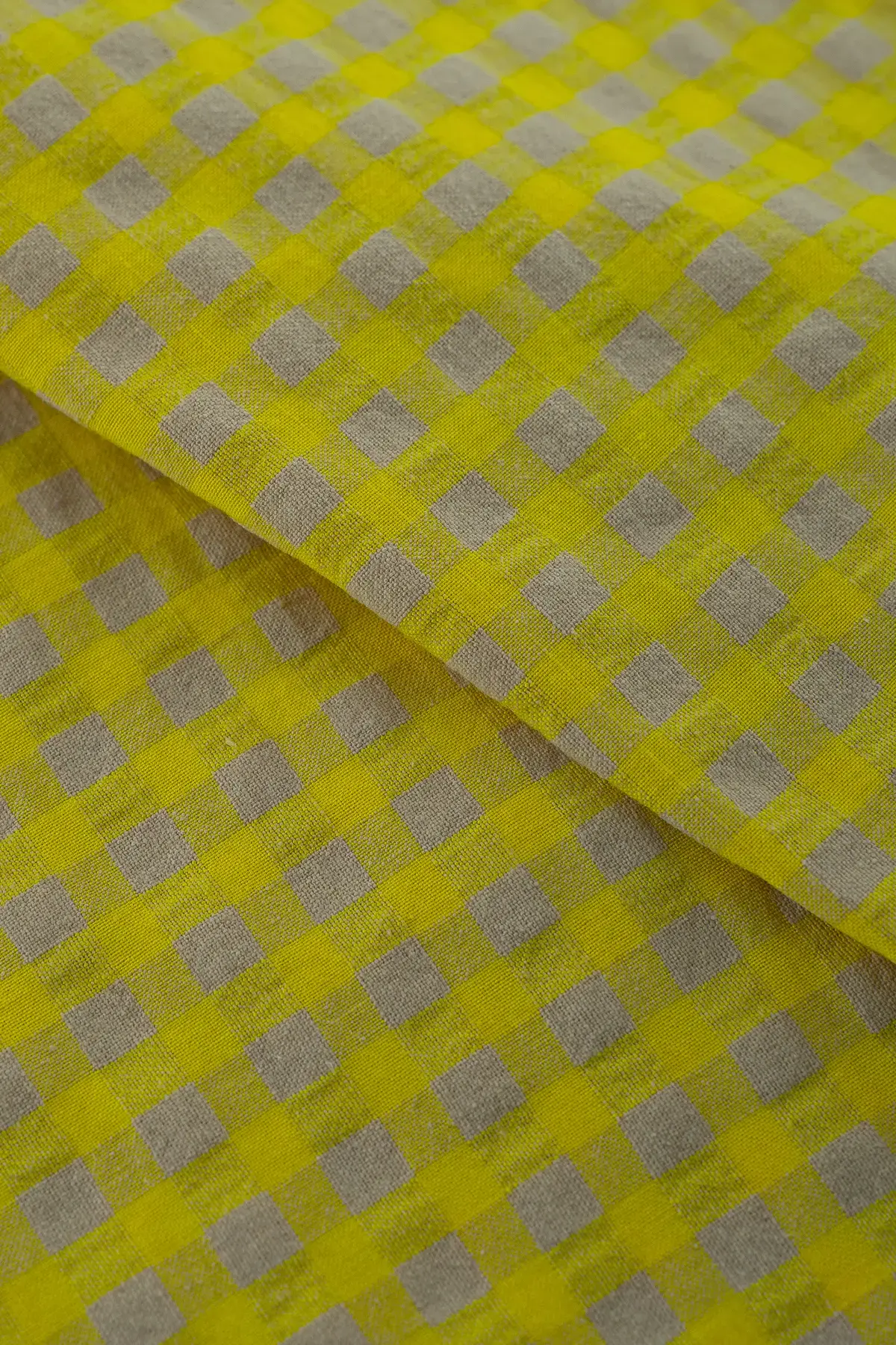 Vichy Batista algodón blazing yellow - Image 3