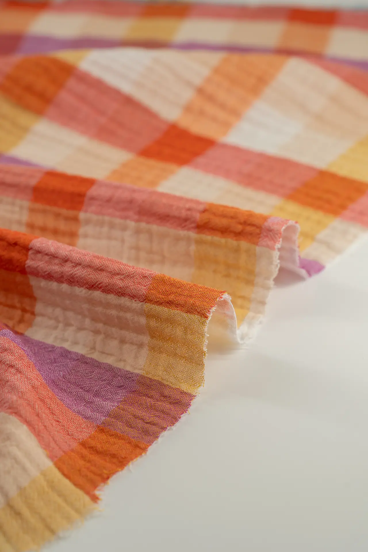 Boble salmón cuadros - Image 3