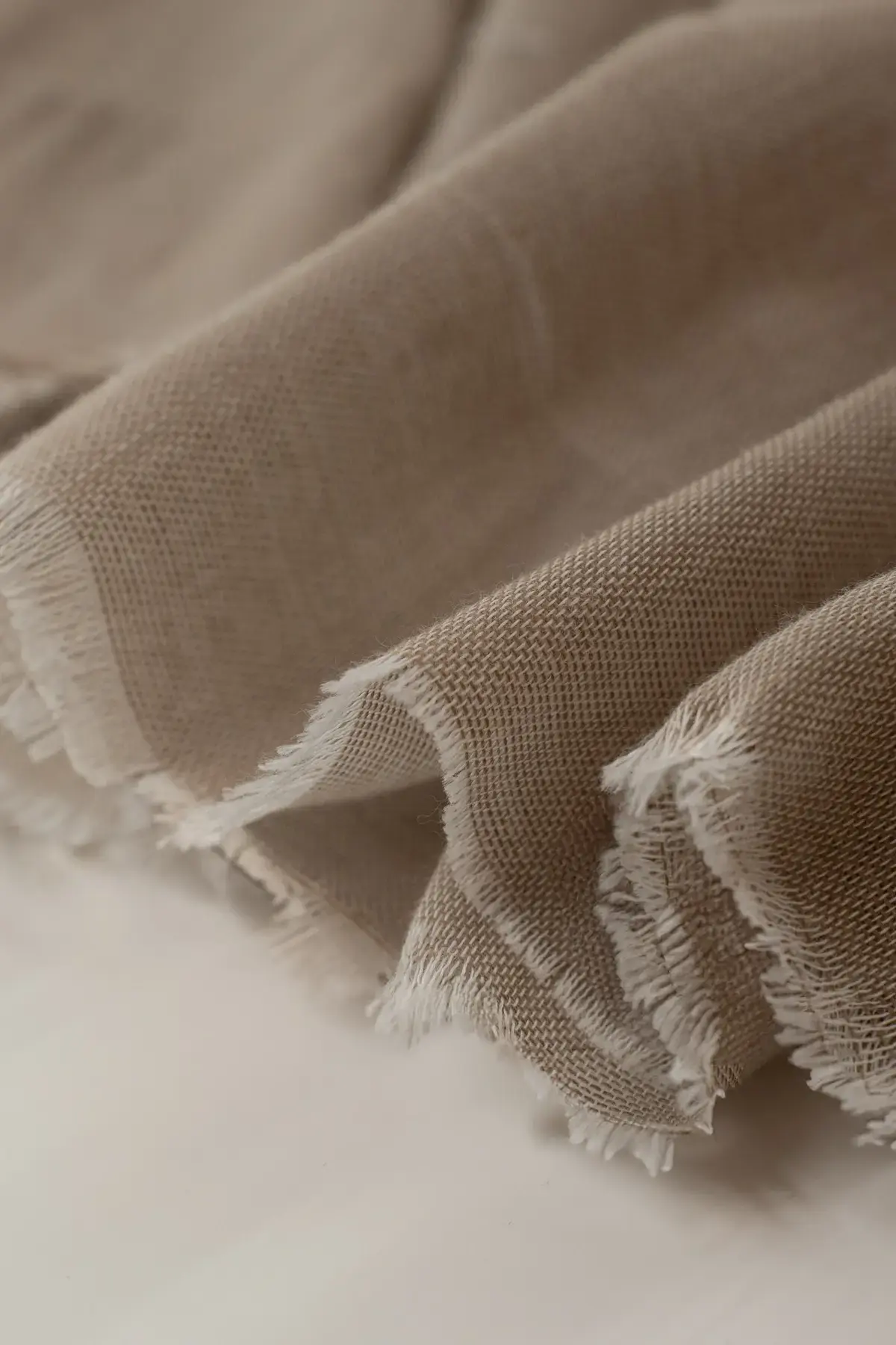 Burlap simply taupe - Image 3