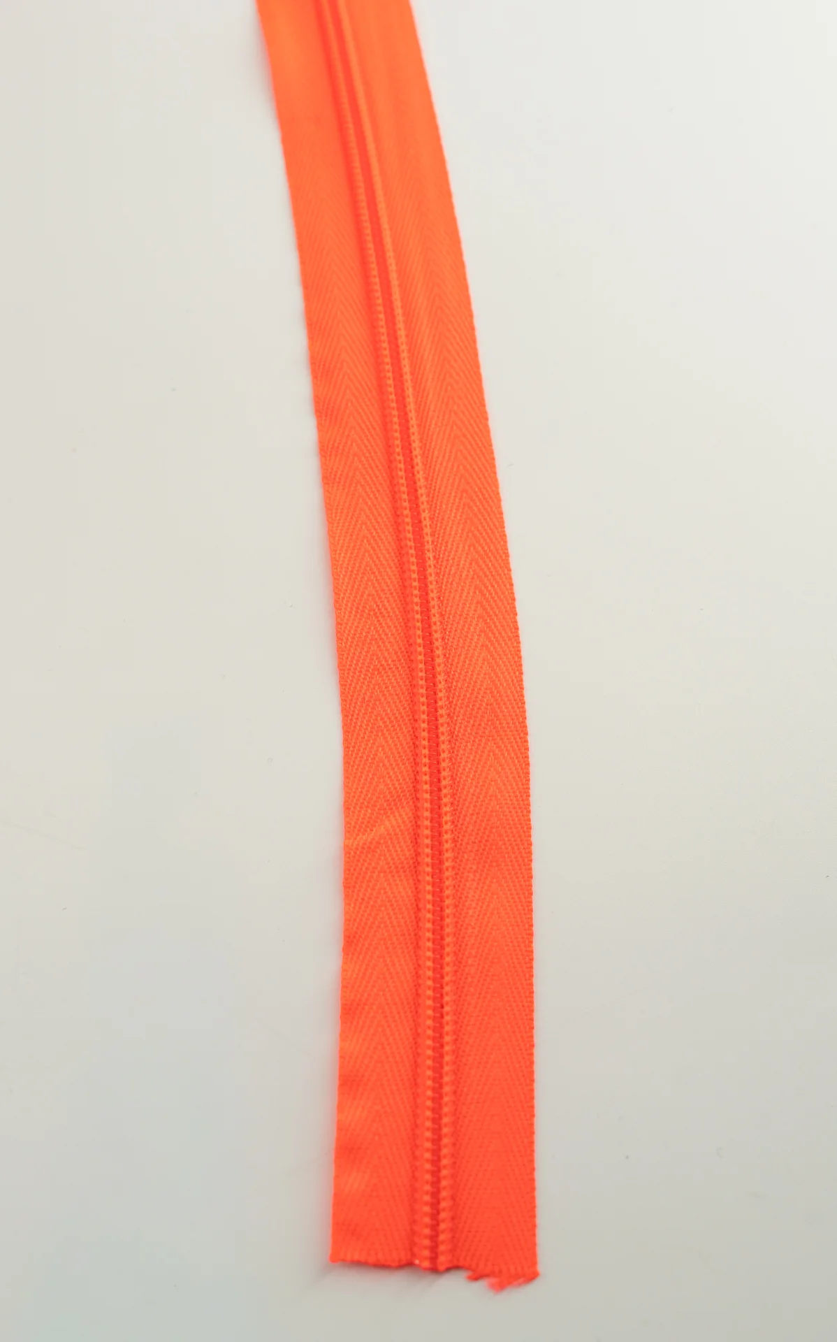 Cremallera continua naranja fluor - Image 2