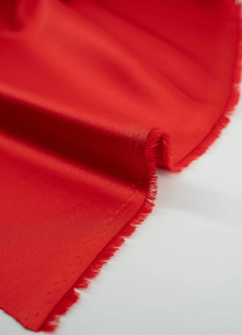Crepé Satén Licra Rojo - Image 4
