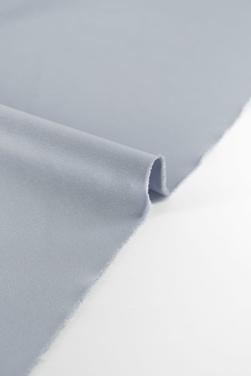 Crepé satén gris - Image 3