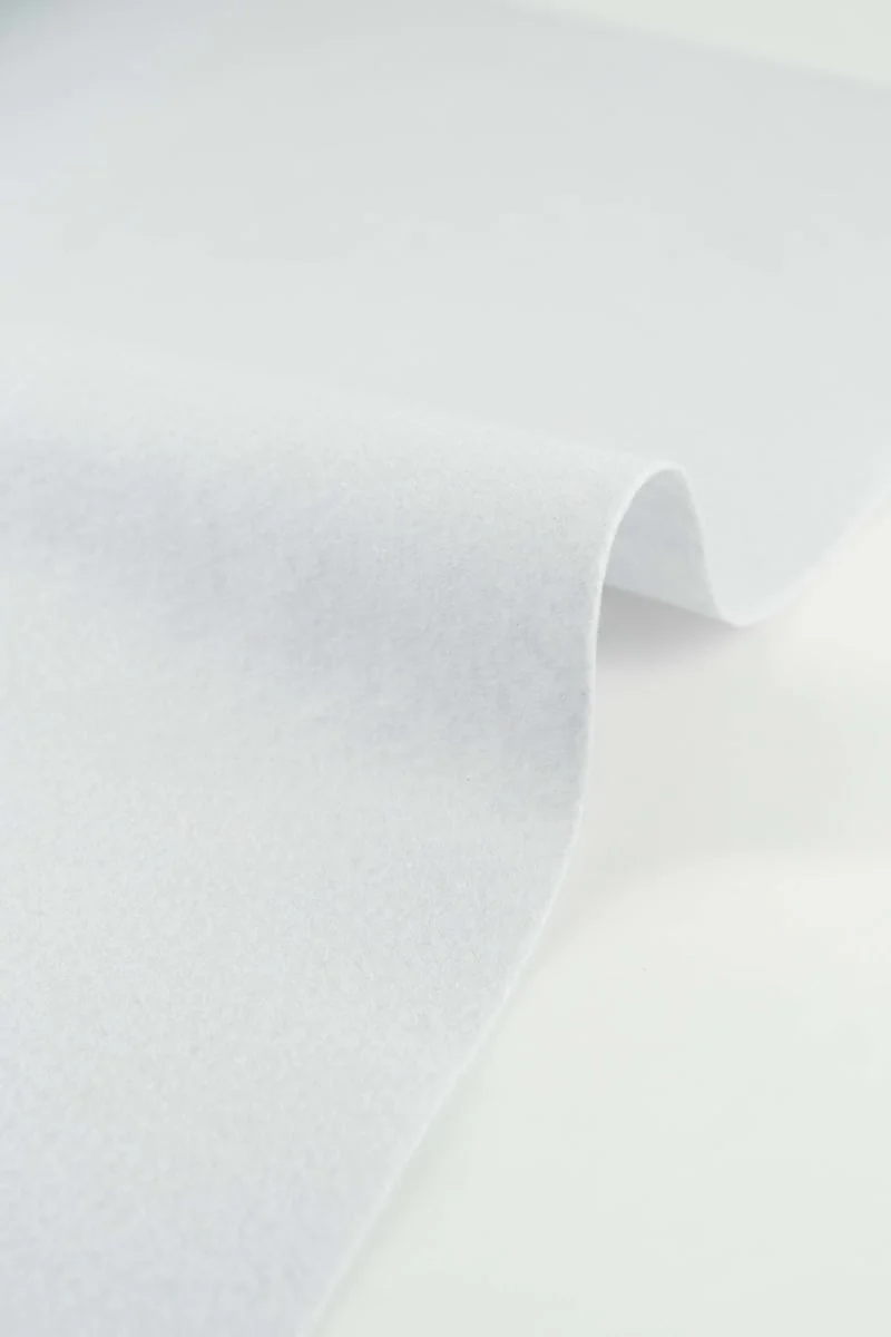 Fieltro liso blanco - Image 3
