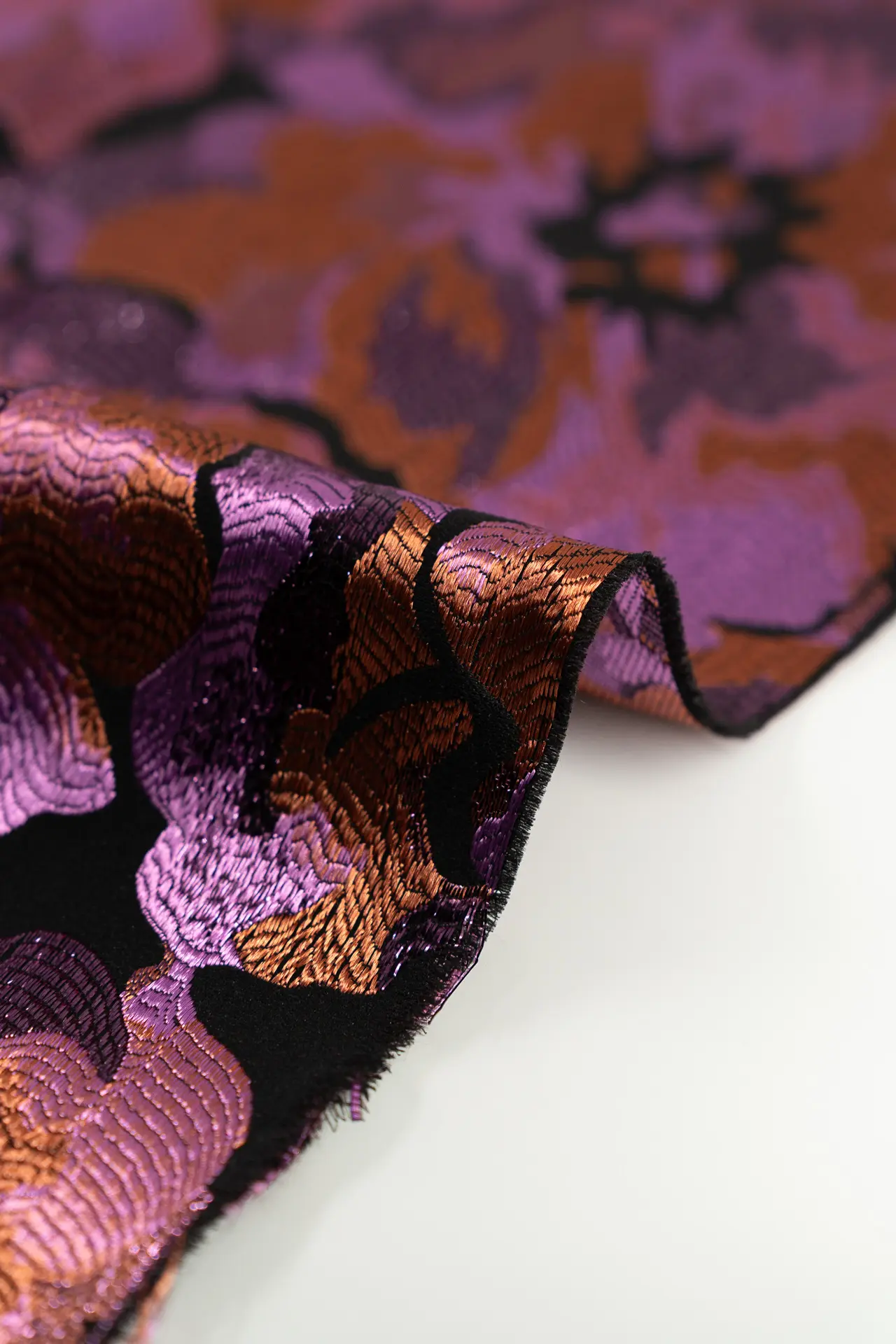 Jacquard carmine rose - Image 3