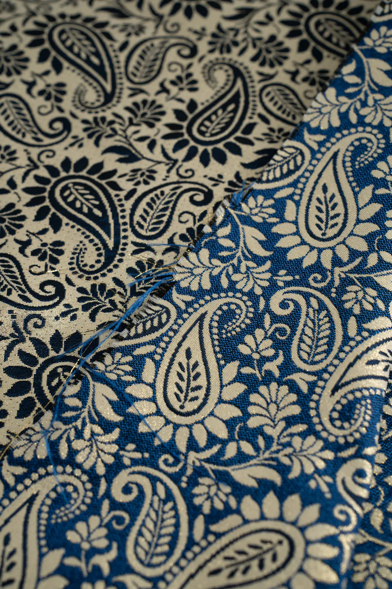 Jacquard snorkel blue - Image 3
