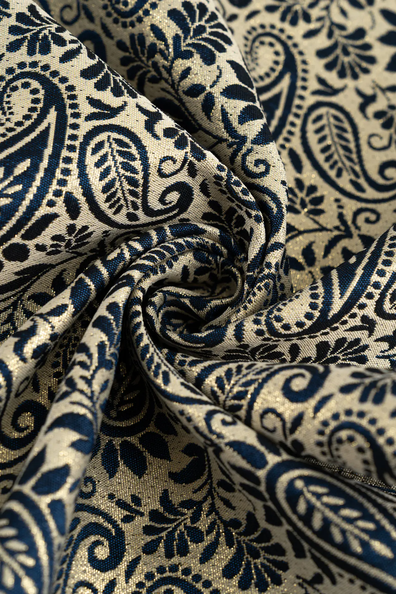 Jacquard snorkel blue - Image 5