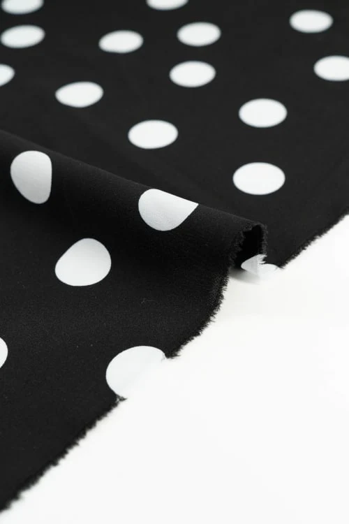 Koshibo negro con lunar blanco 2,5 cm - Image 4