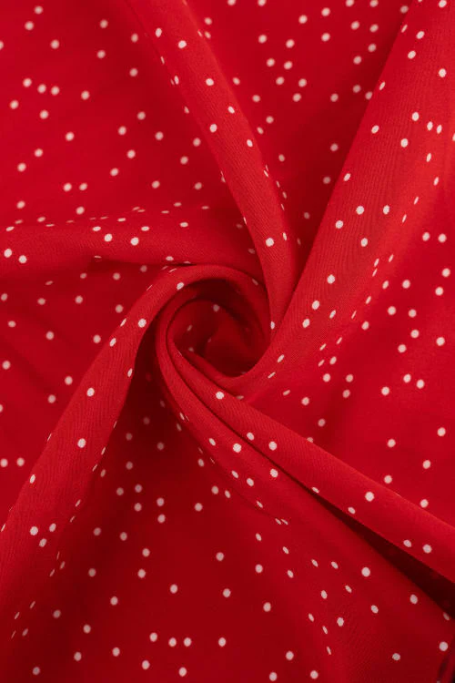 Koshibo rojo con lunar blanco 2 mm - Image 3