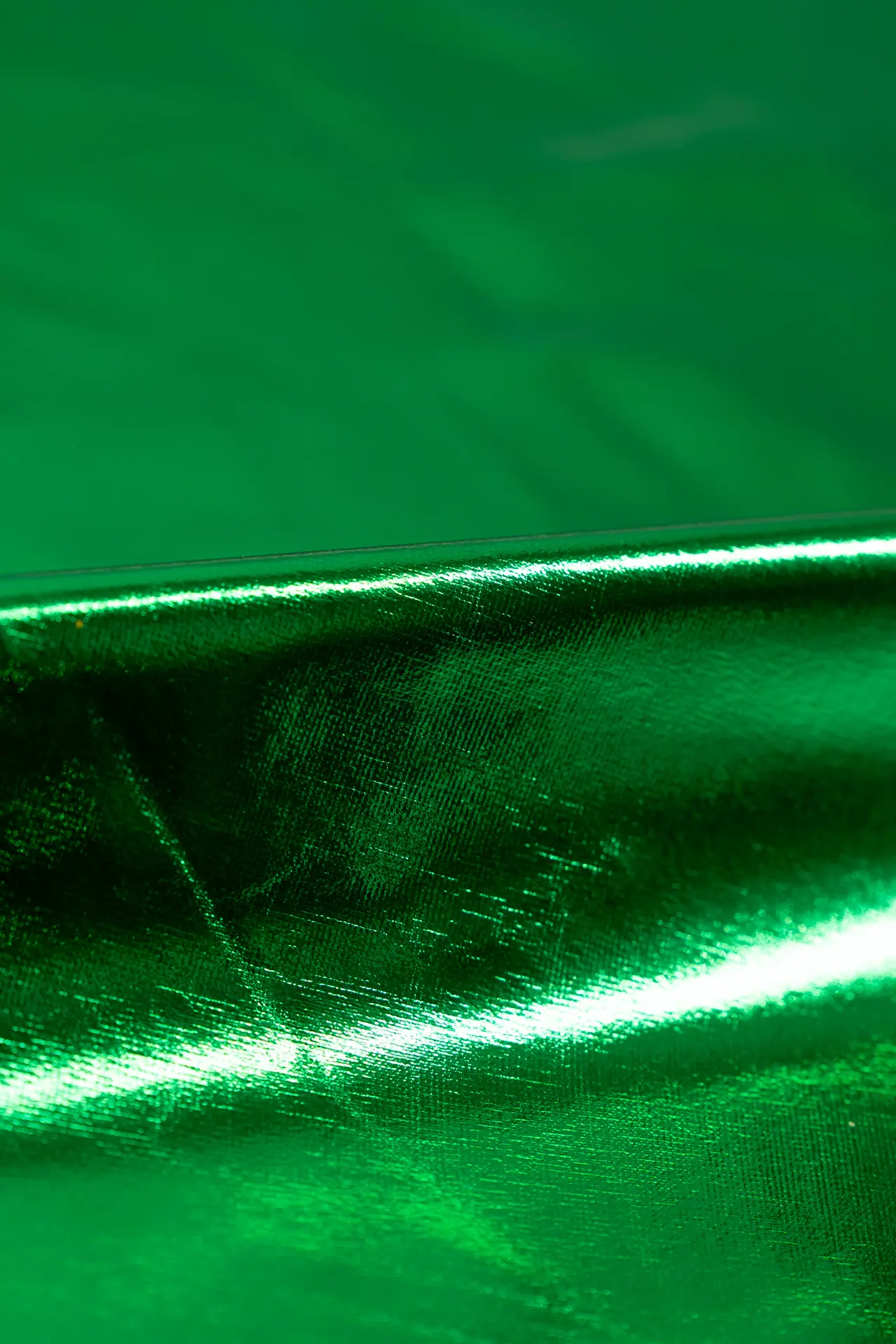 Lamé verde bright green - Image 2