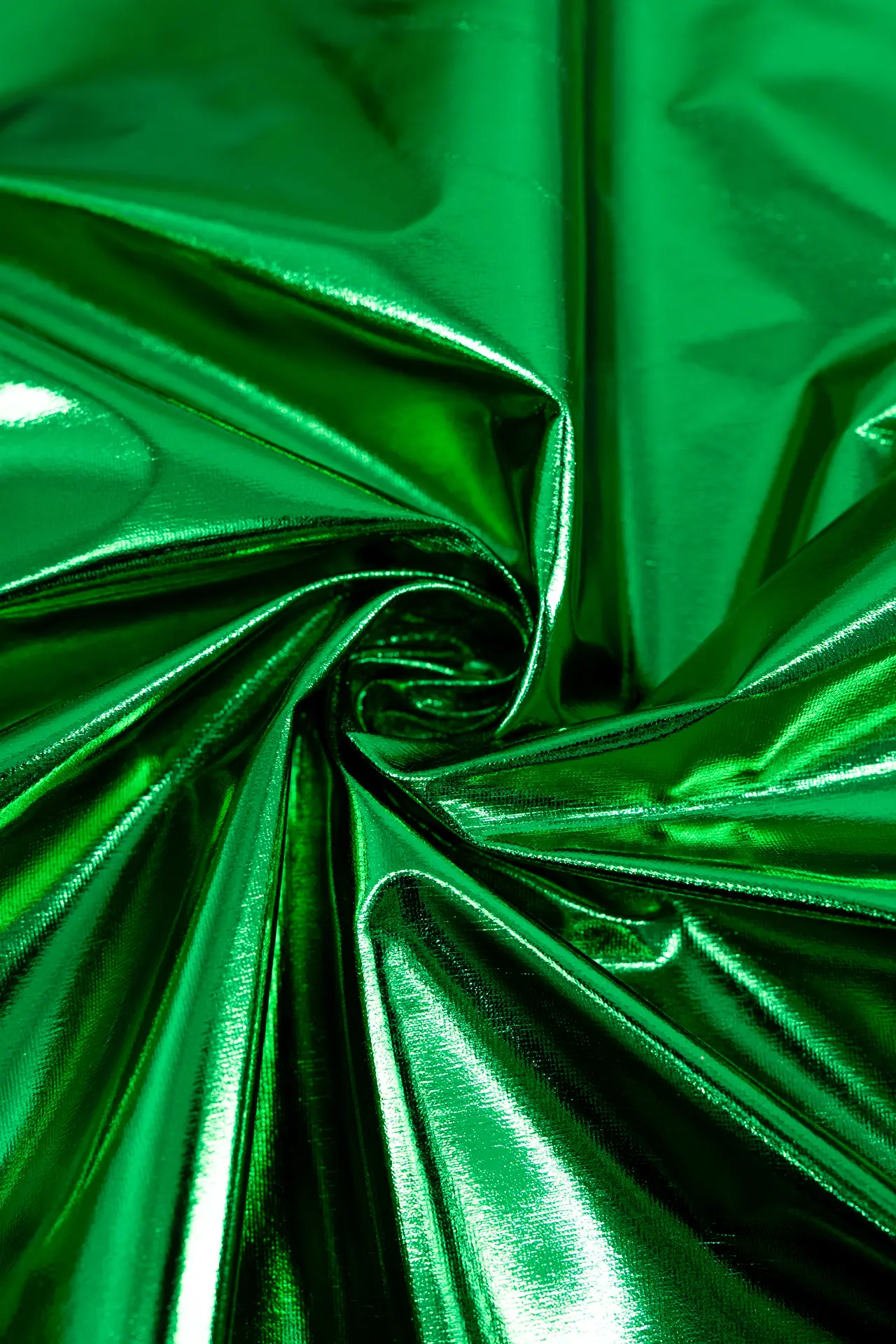 Lamé verde bright green - Image 3