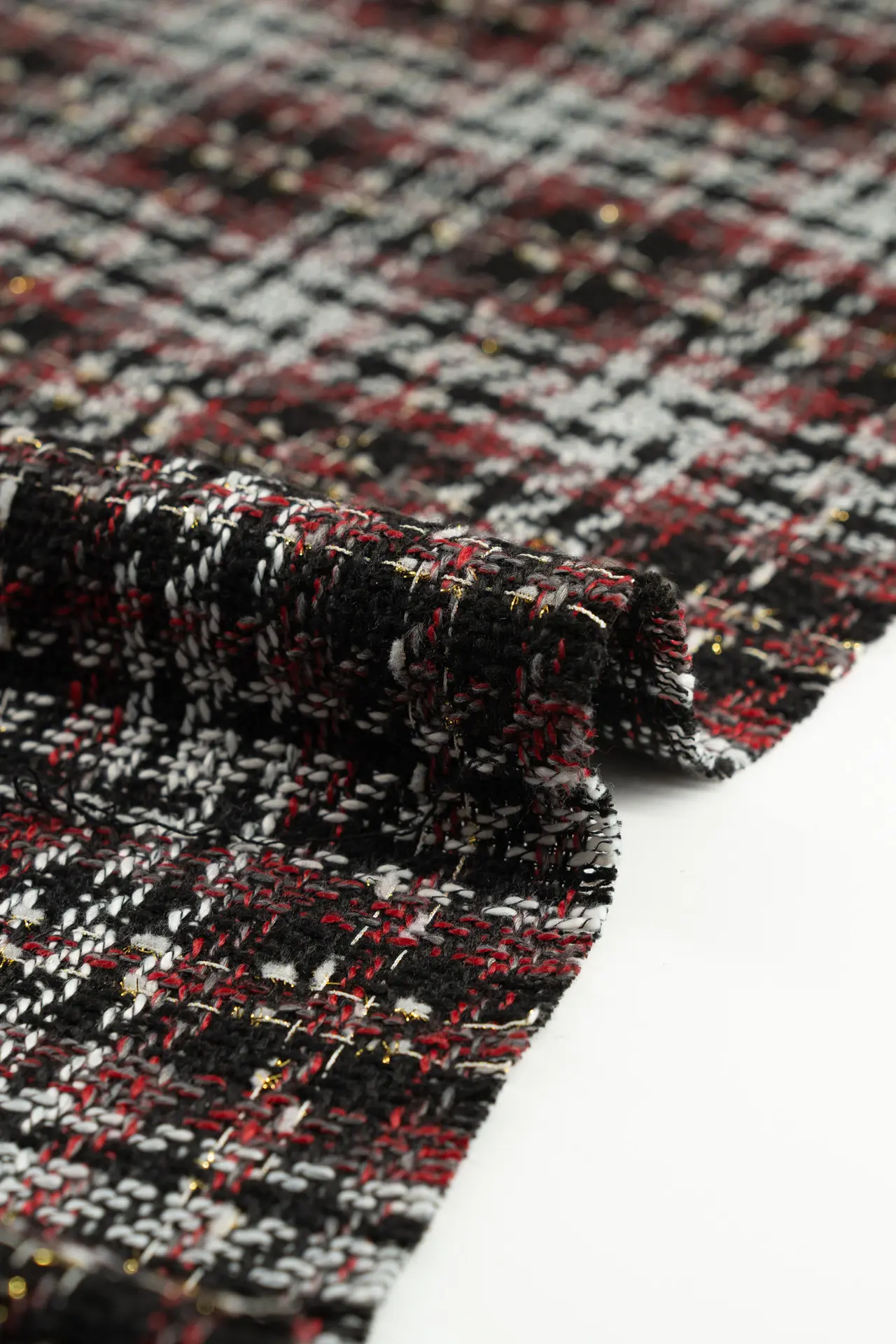 Lana lurex burdeos - Image 3