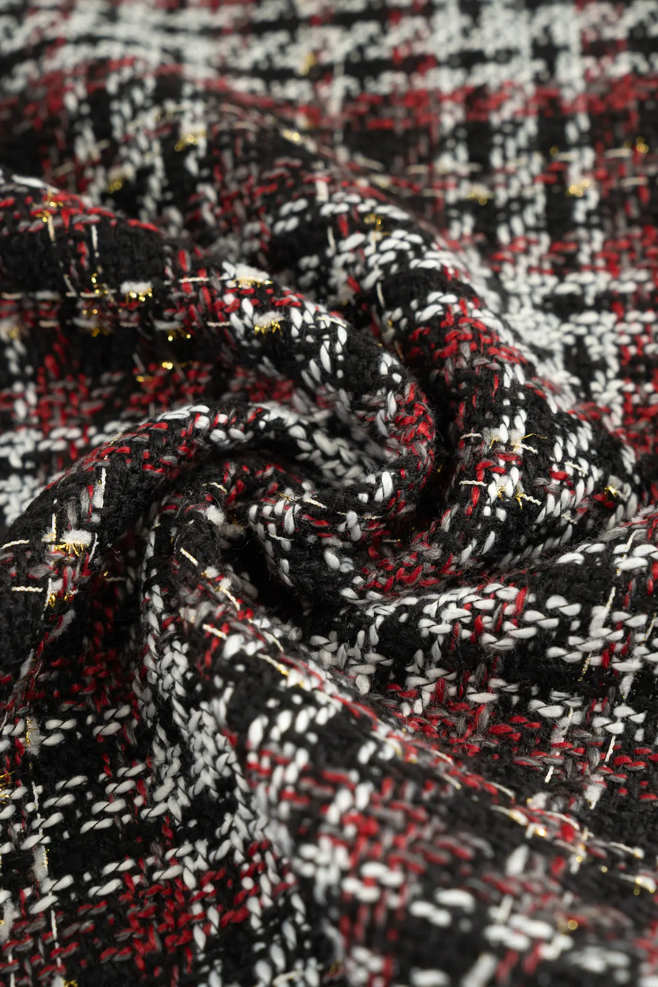 Lana lurex burdeos - Image 5