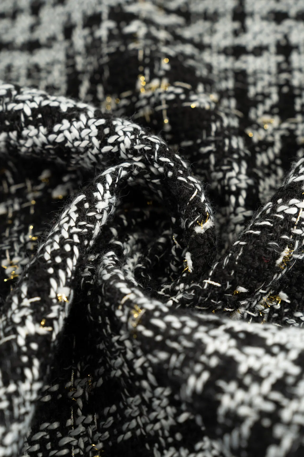 Lana lurex negro - Image 5