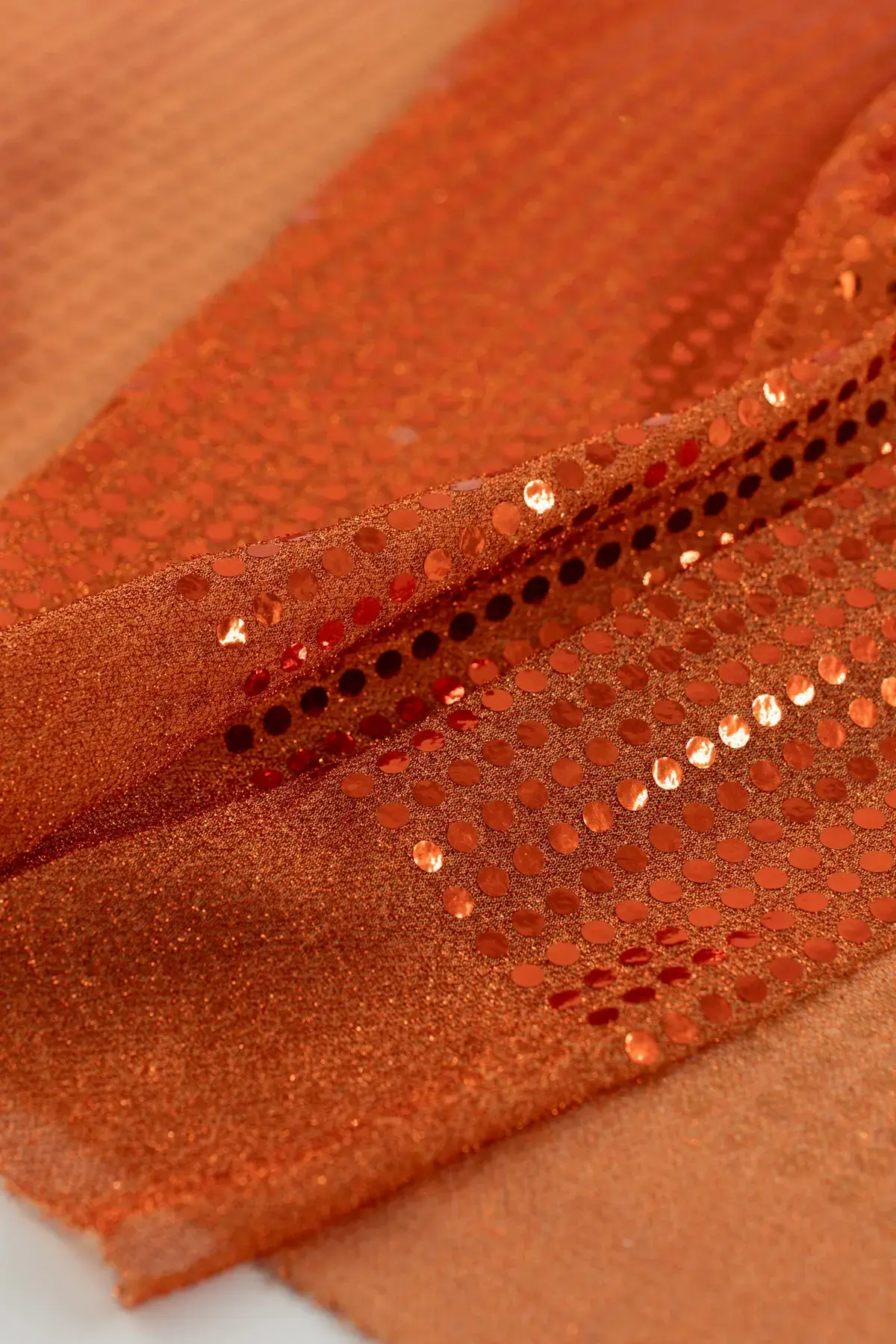 Lentejuela drip jaffa orange - Image 3