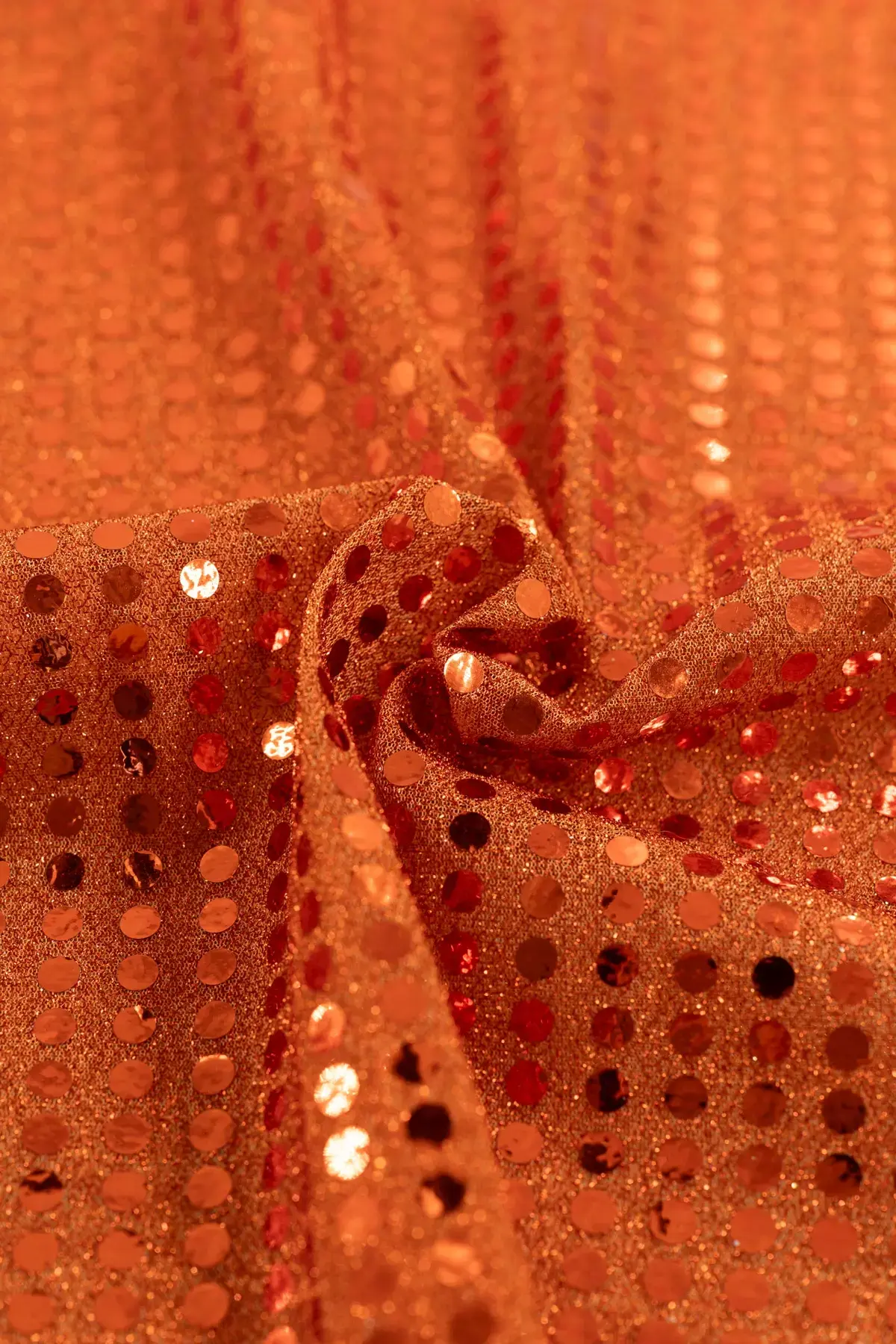 Lentejuela drip jaffa orange - Image 4