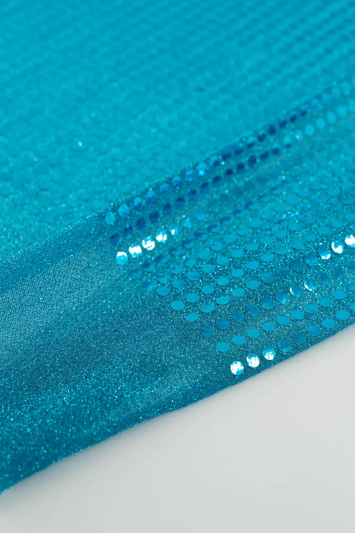 Lentejuela drip scuba blue - Image 3
