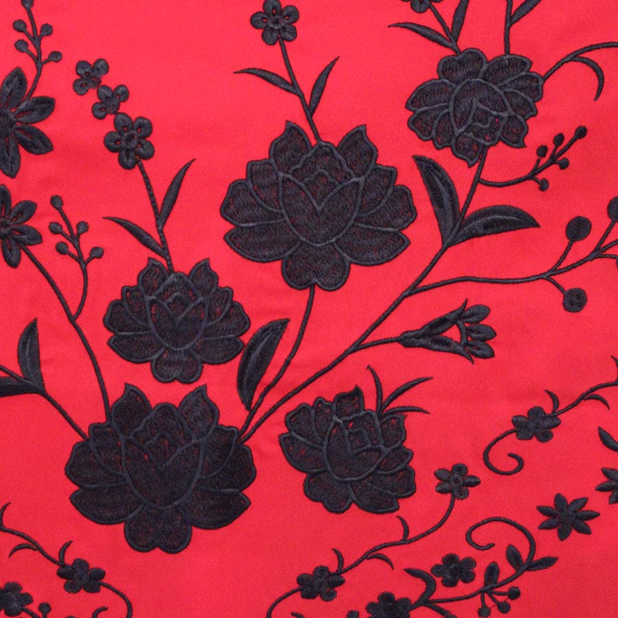 Mantoncillo ella rojo negro - Image 2