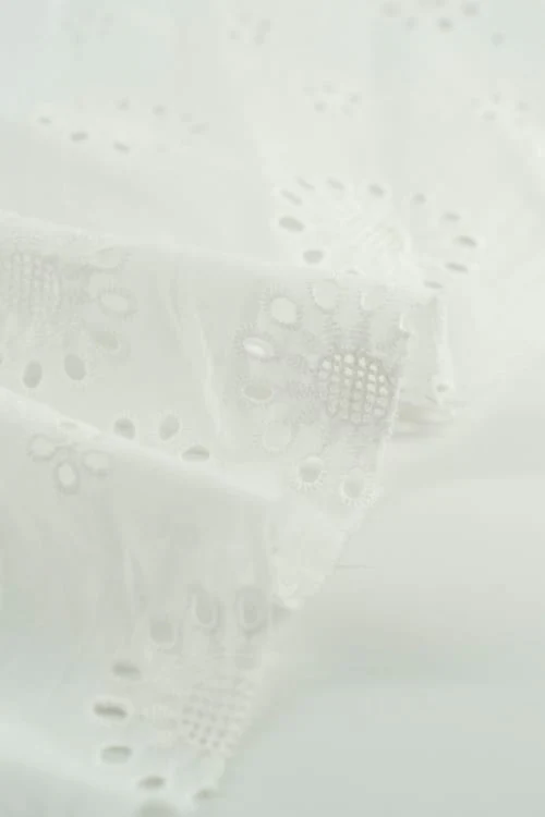 Perforado Algodón Blanco Jara - Image 4