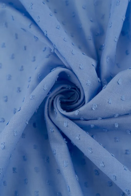 Plumeti algodón azul empolvado - Image 3