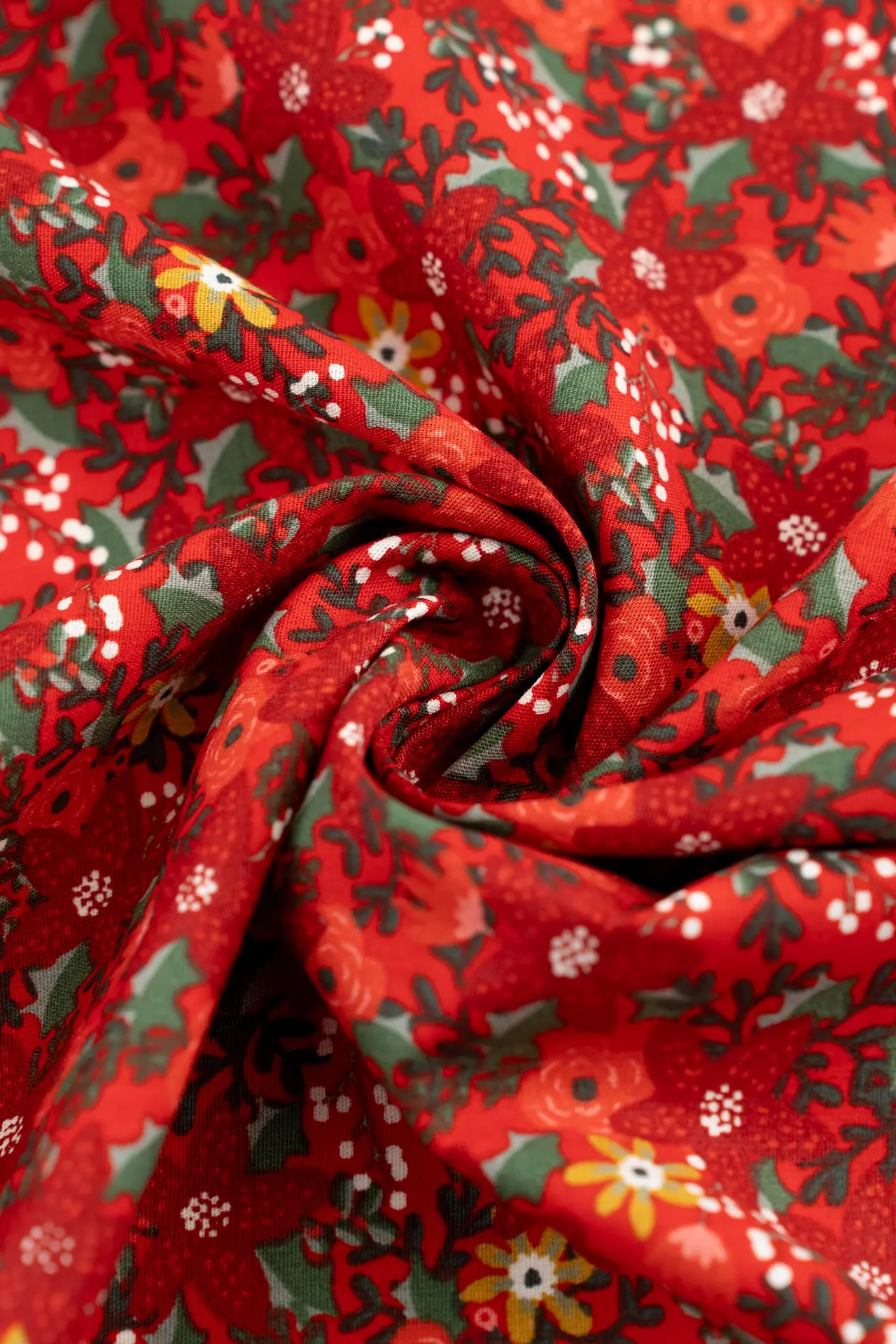 Popelin navidad rojo - Image 3