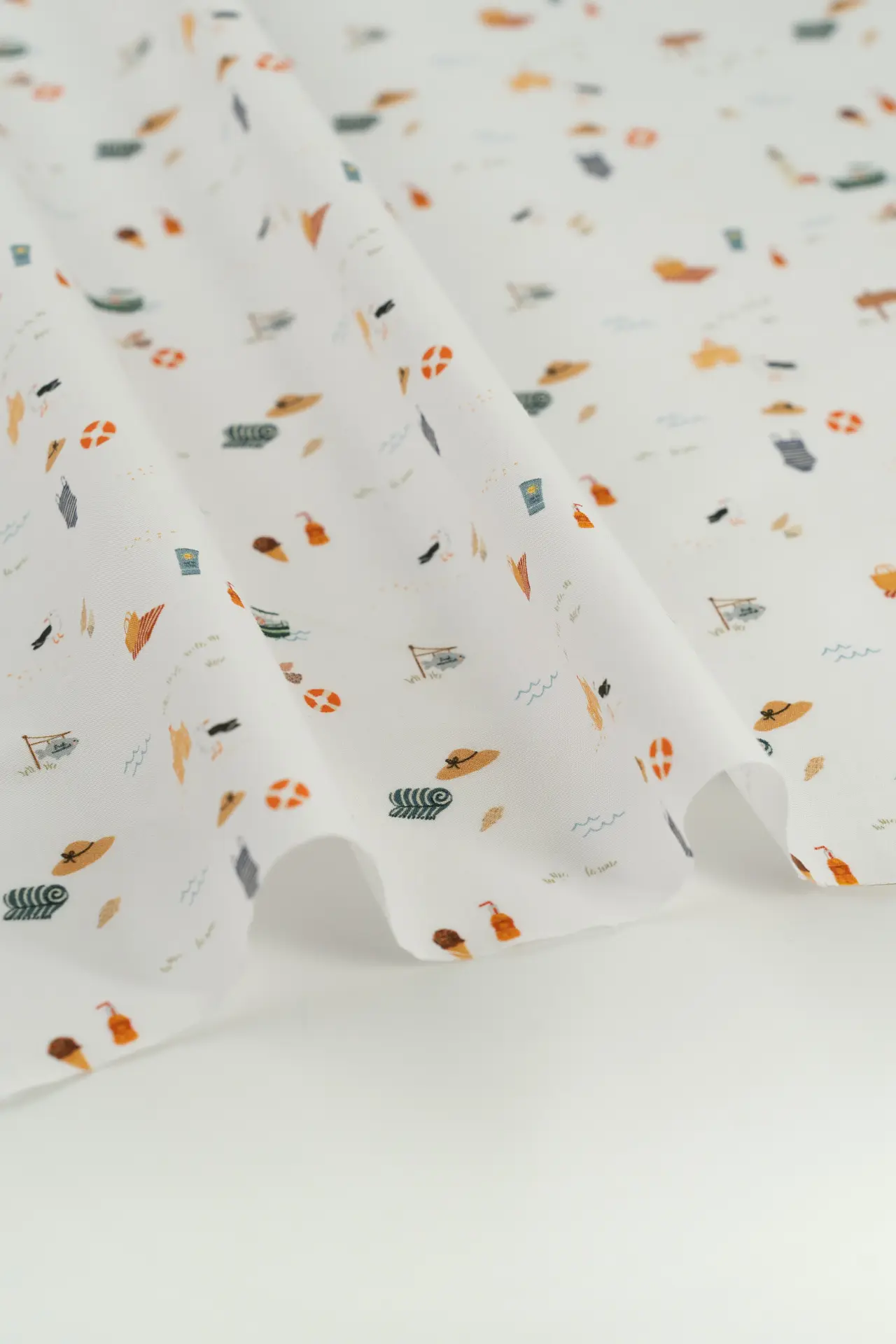 Popelín orange popsicle - Image 3