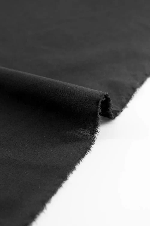 Popelín Liso Negro - Image 3