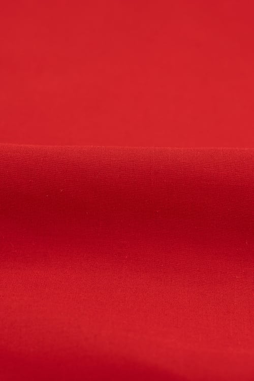 Popelín Liso Rojo Tomate - Image 3
