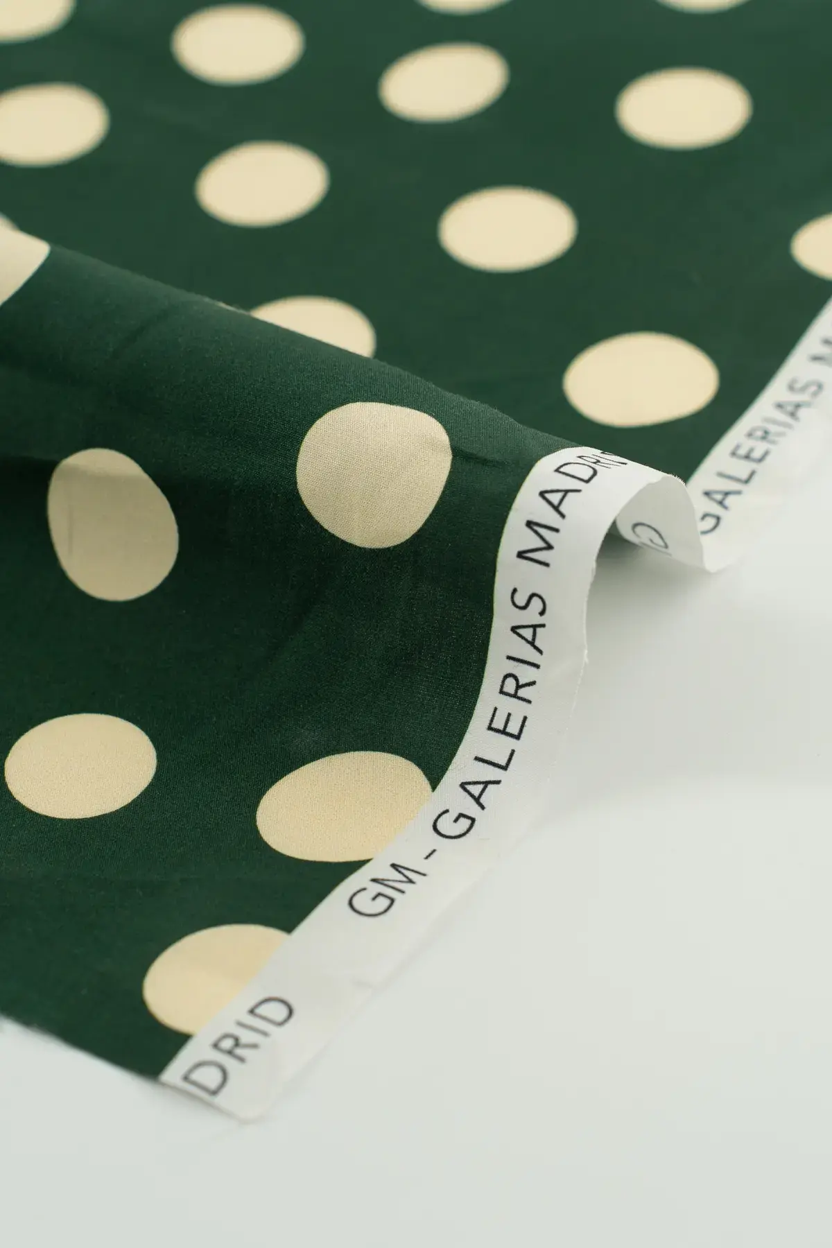 Popelin dark green - Image 3
