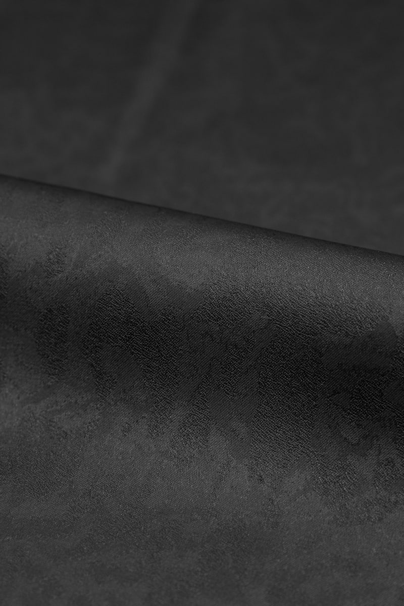 Raso abstracto negro caviar - Image 2