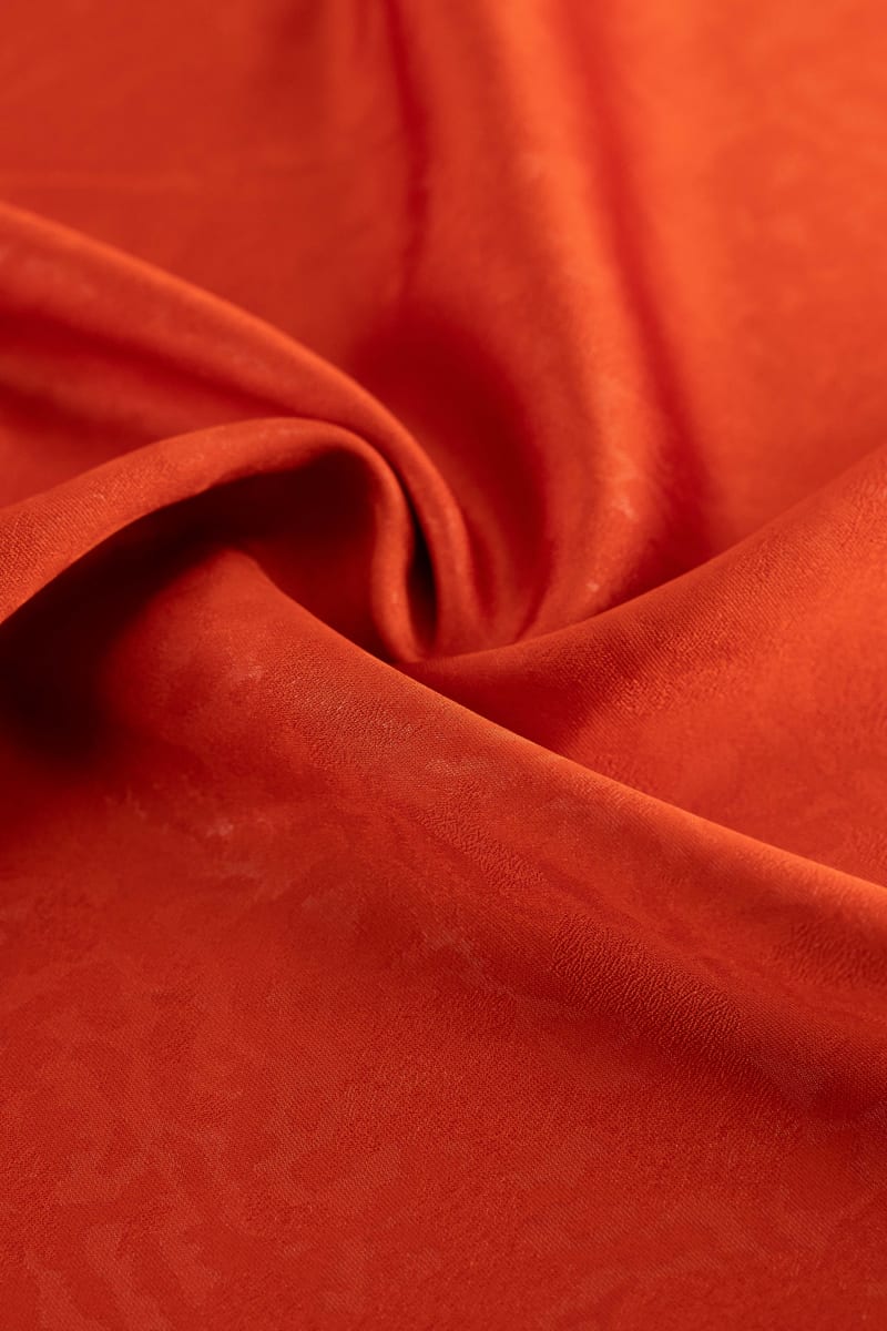 Raso abstracto rojo chili - Image 3