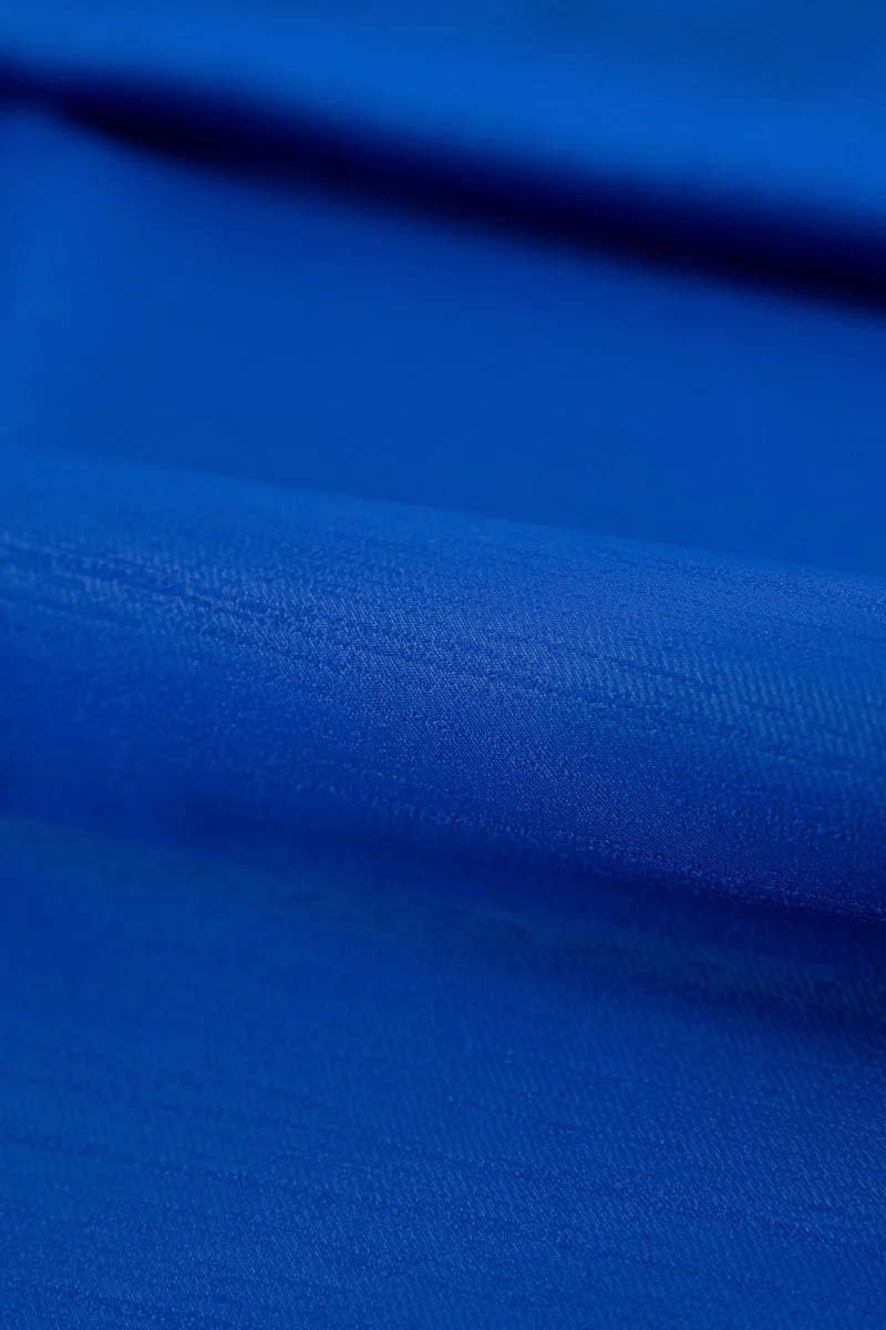 Raso mikado lineas azul náutico - Image 2