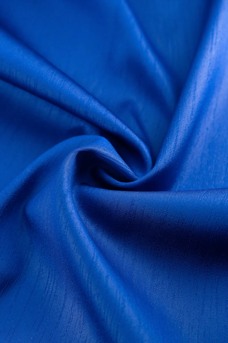 Raso mikado lineas azul náutico - Image 3