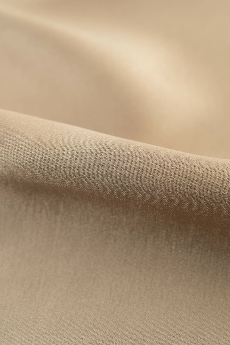Raso mikado liso gris plateado - Image 2