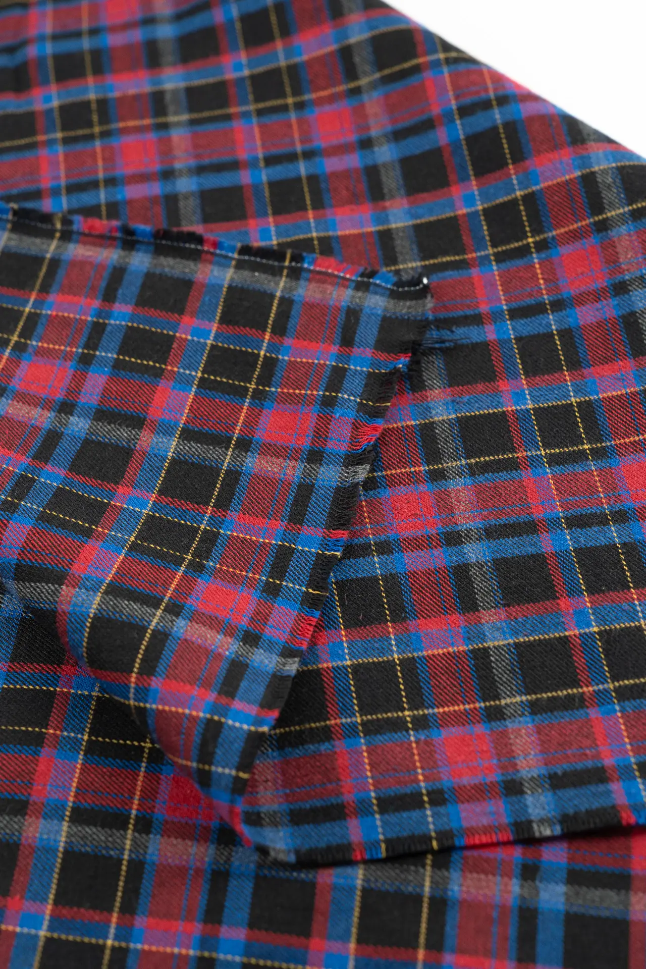 Sarga cuadros escocia algodón - Image 4