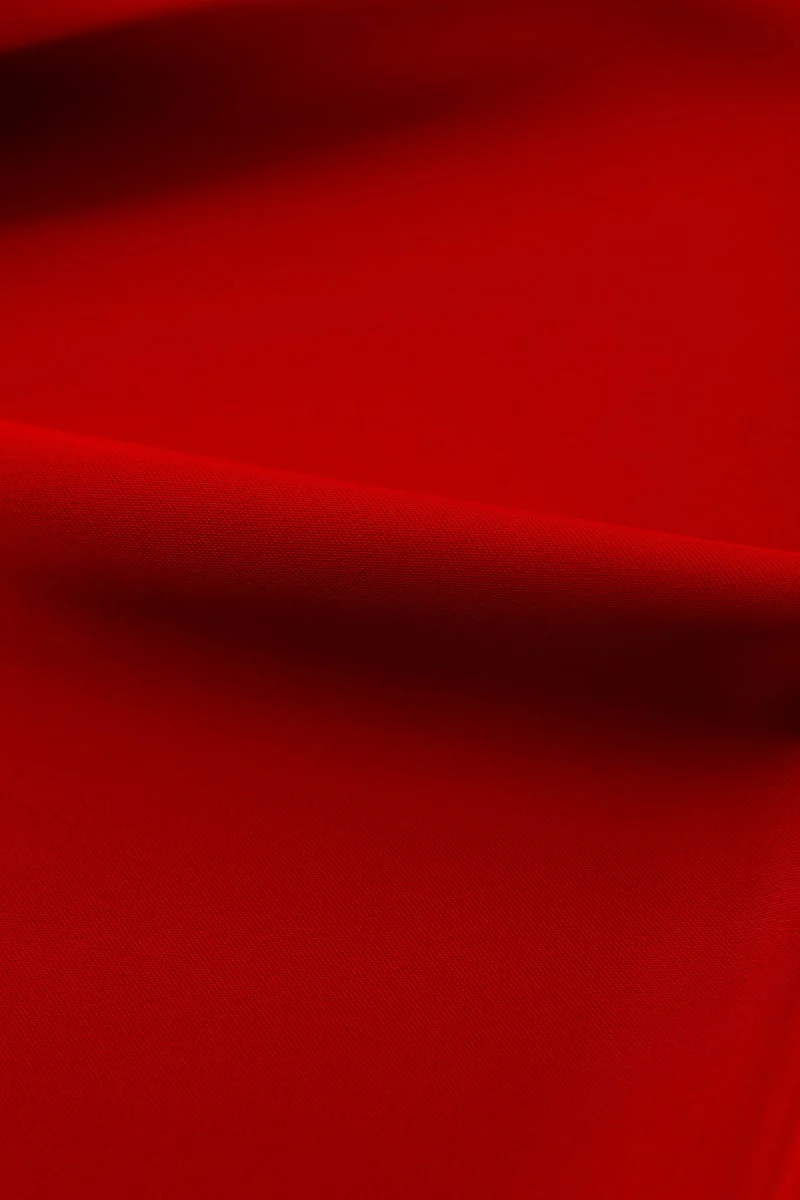 Satén liso rojo intenso - Image 2