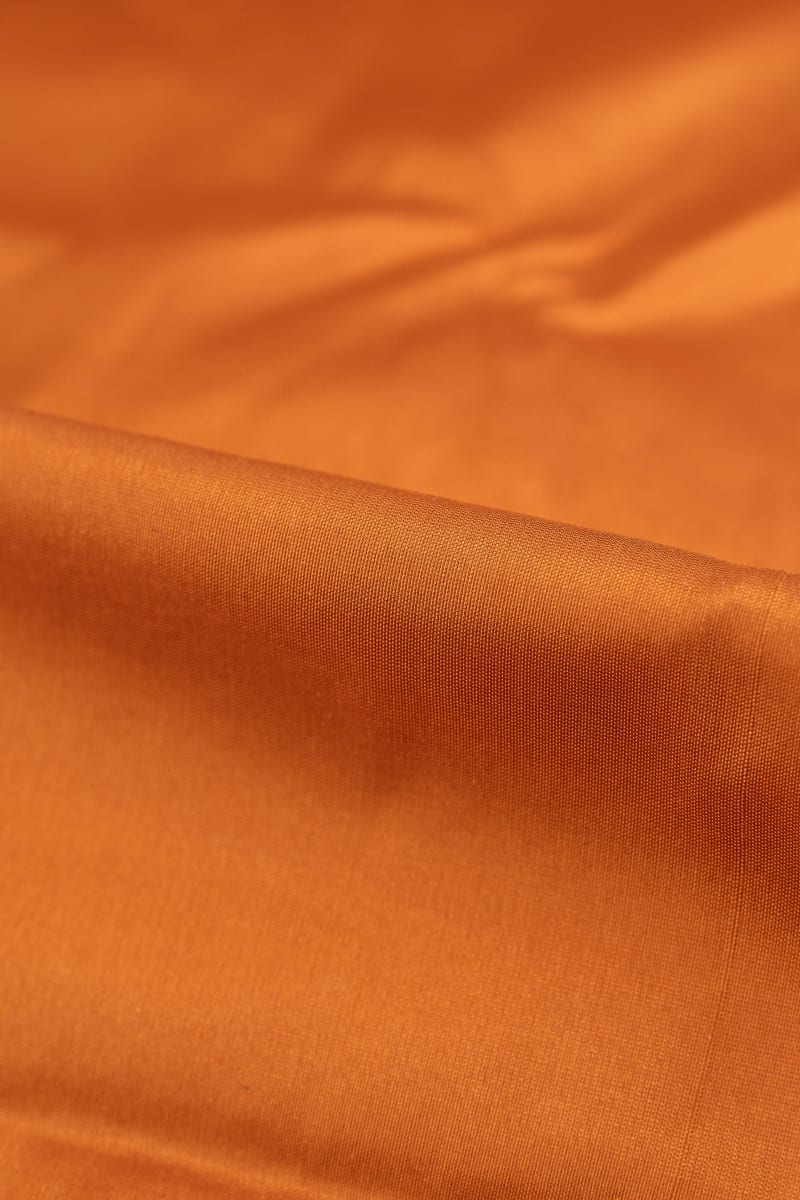 Seda 100% liso naranja albaricoque - Image 2