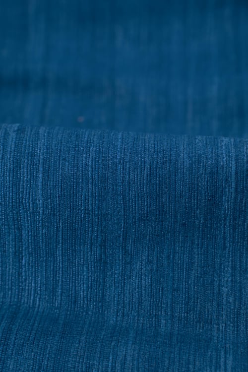 Seda natural azul pavo - Image 3