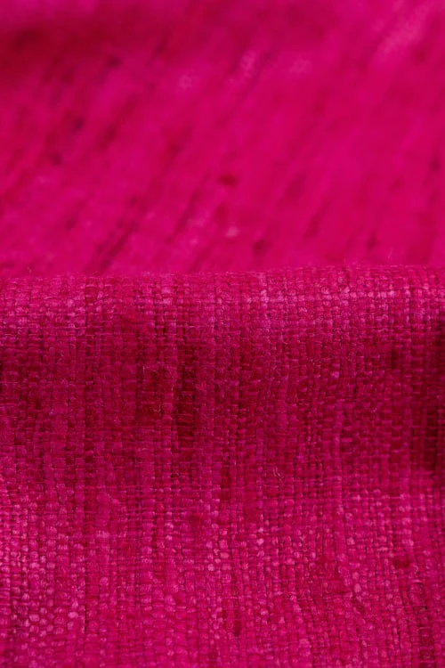 Seda natural frambuesa textura rústica - Image 3