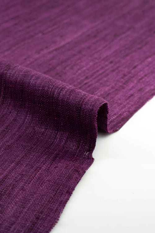 Seda natural morado oscuro textura rústica - Image 4