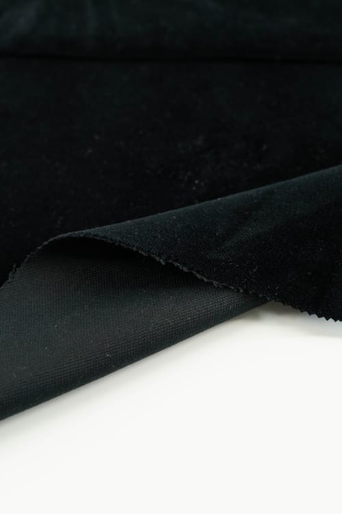 Terciopelo algodón negro - Image 3