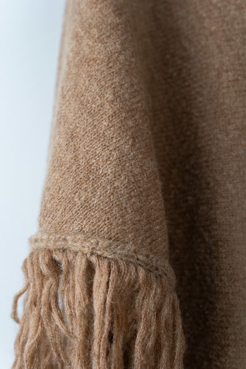 Toquilla flamenca camel | lana y mohair - Image 3