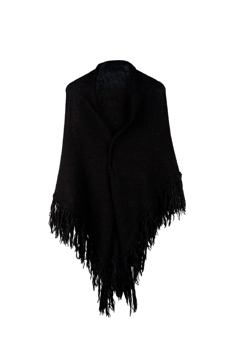 Toquilla flamenca negra | lana y mohair - Image 2