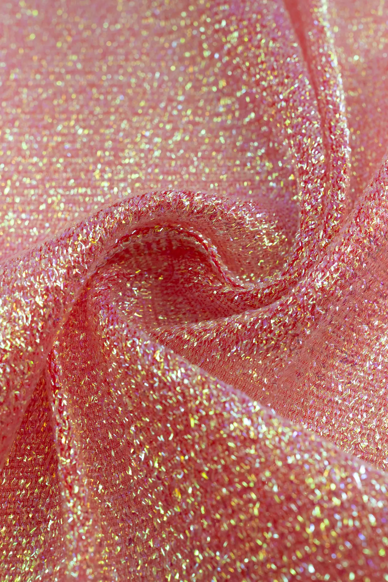Tul gossamer poppy red - Image 3