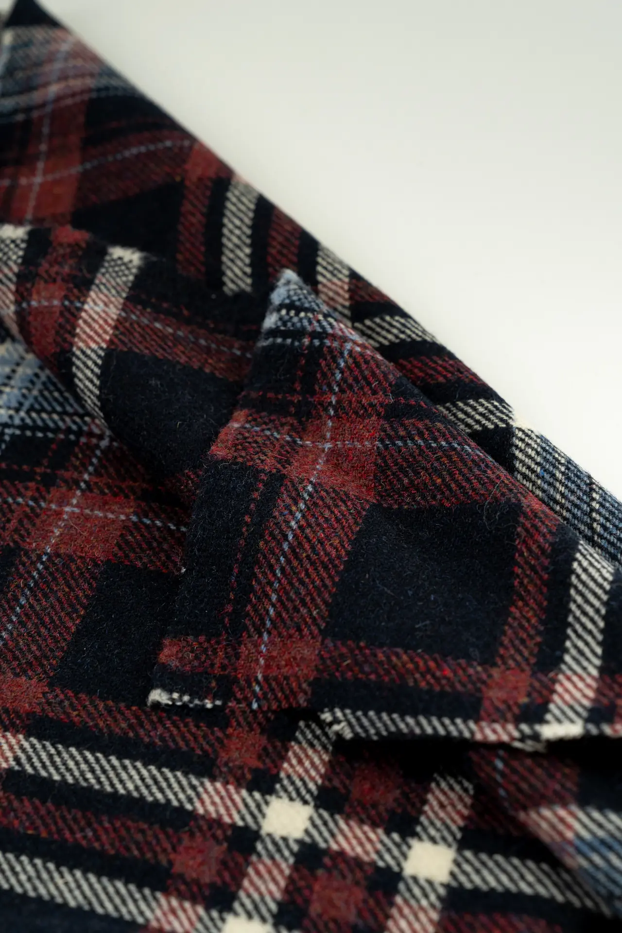 Tweed cuadros dark navy - Image 4