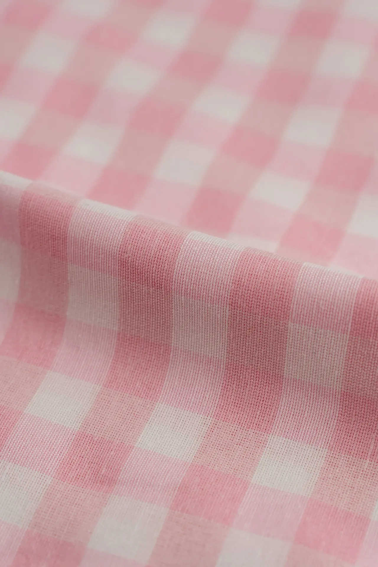Vichy cortinas mediano rosa - Image 2