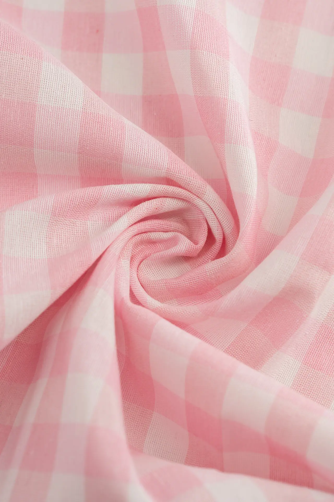 Vichy cortinas mediano rosa - Image 5