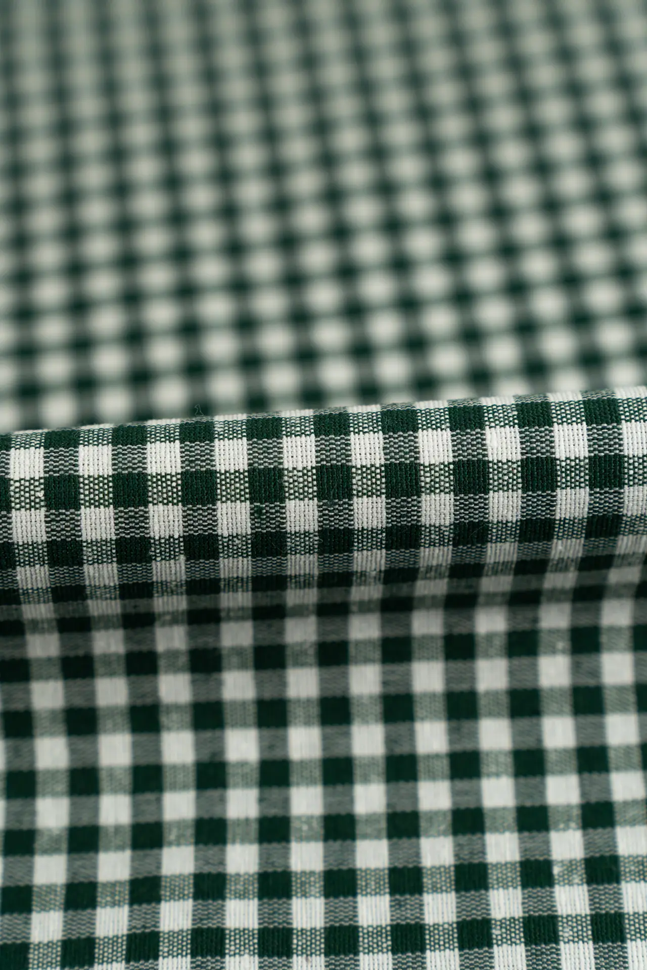 Vichy cortinas pequeño verde - Image 2