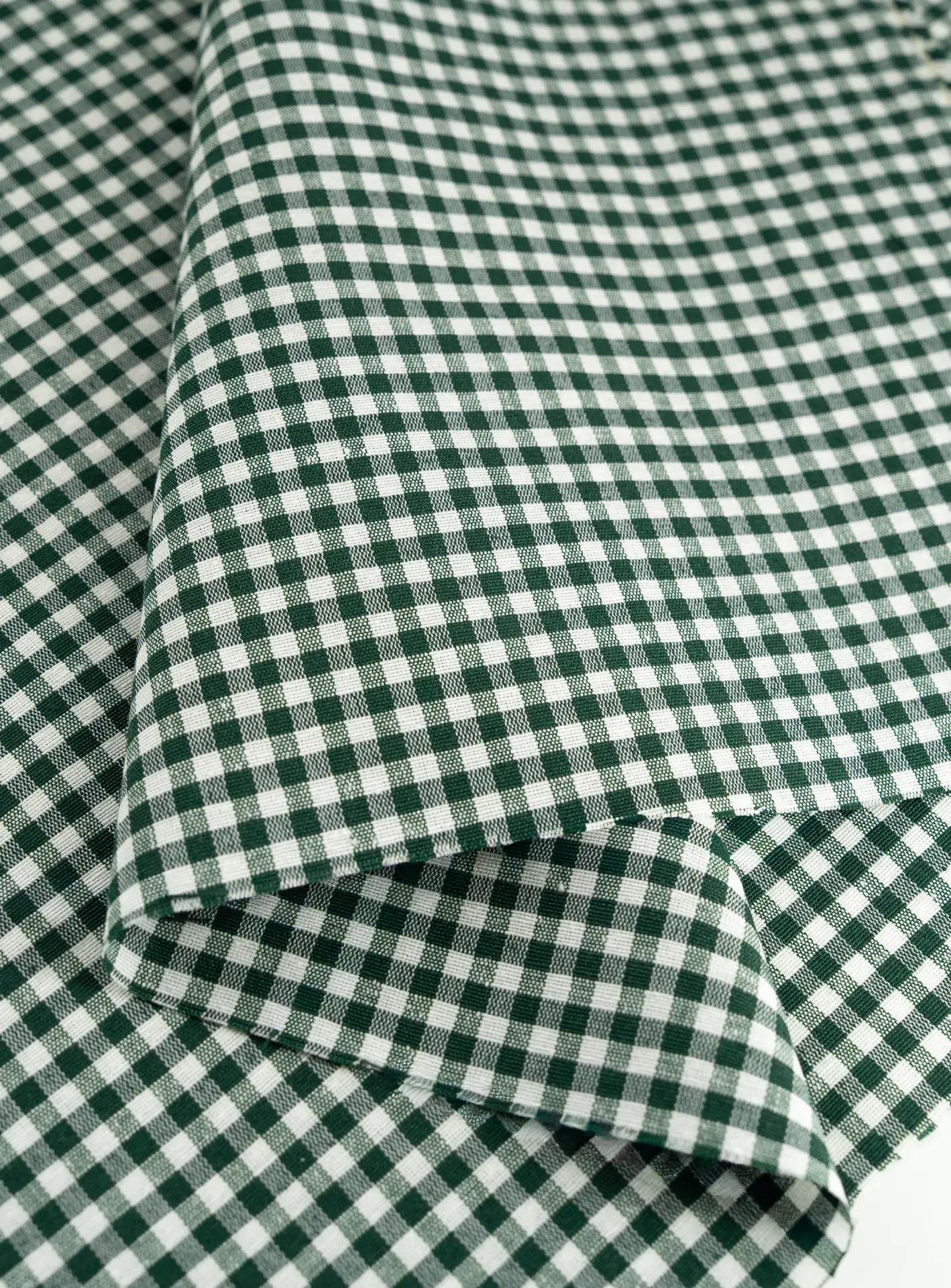 Vichy cortinas pequeño verde - Image 3