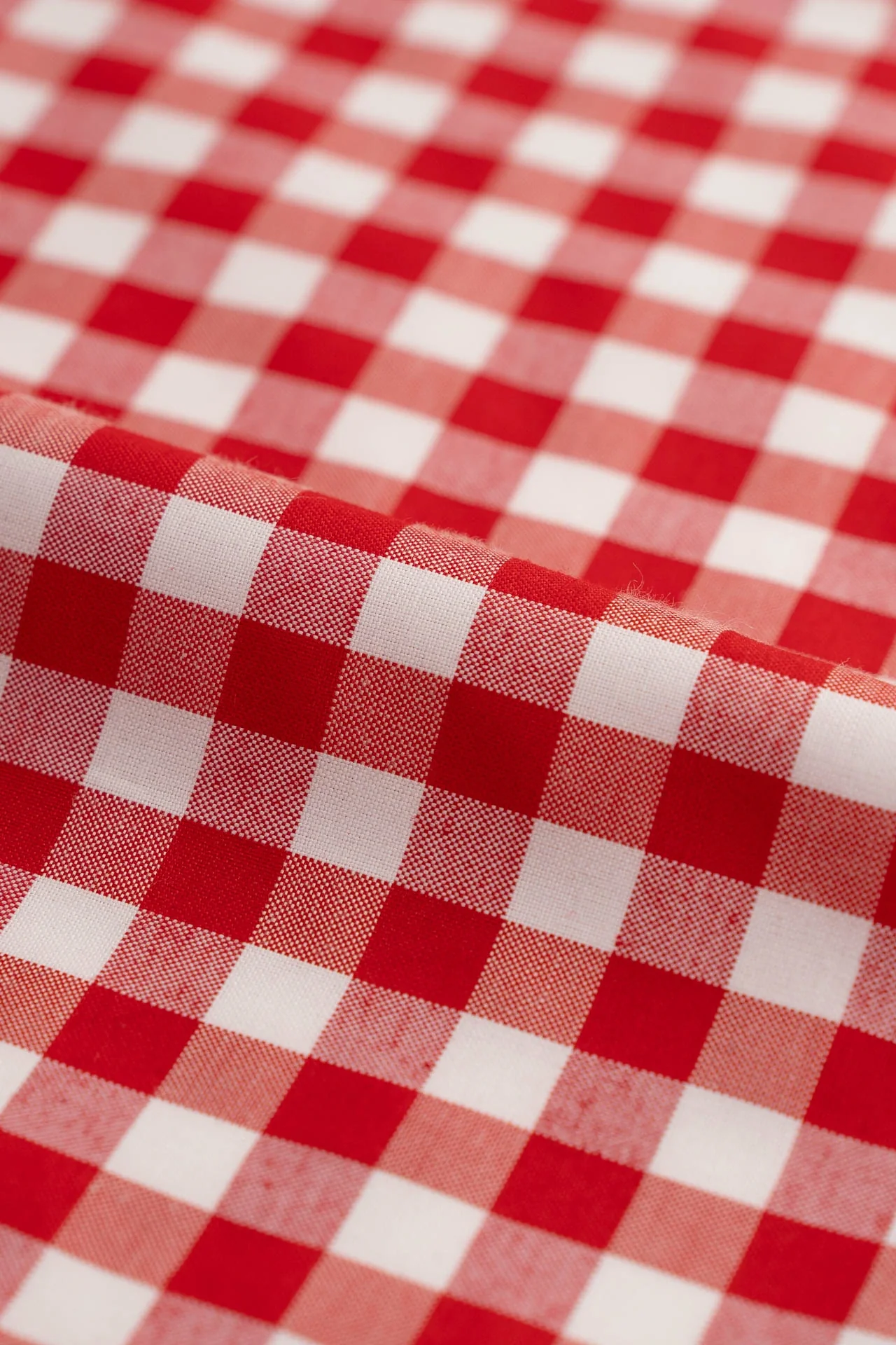 Vichy cuadro grande rojo - Image 2