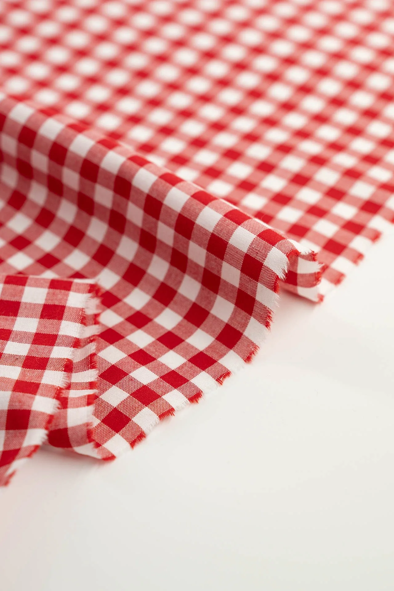 Vichy cuadro mediano rojo - Image 3